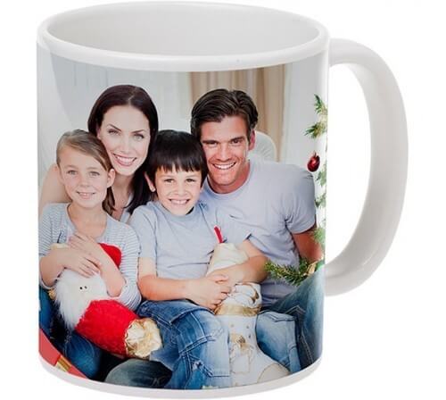 Personalised White Picture Mug