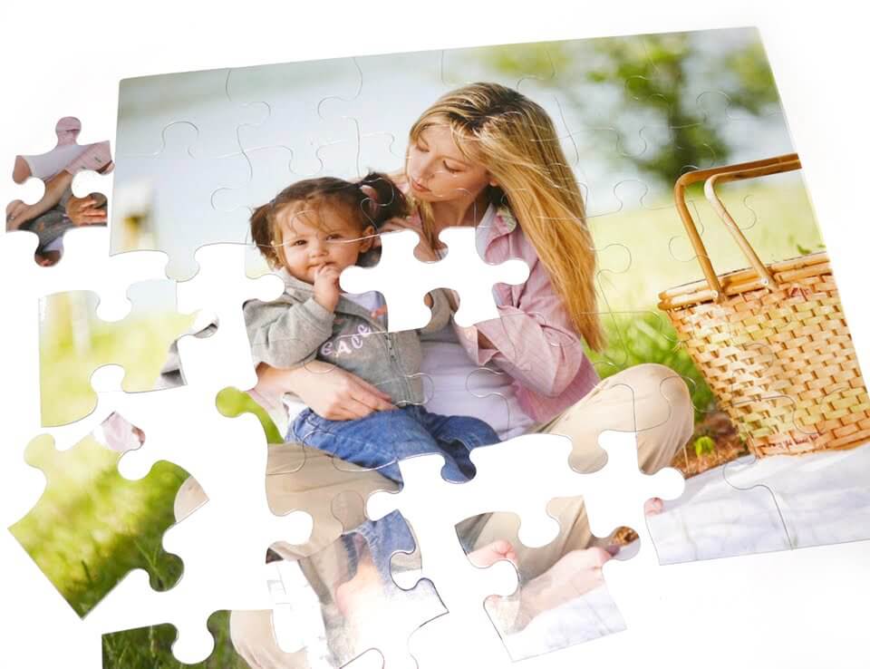 Personalized In-Love Square Shaped Puzzle