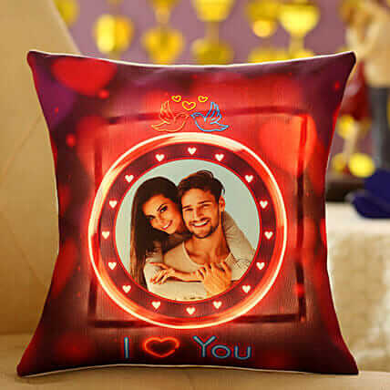 Personalized Romantic LED Cushion