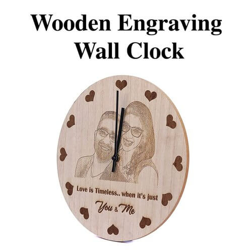 Personalized Circle Wall Clock