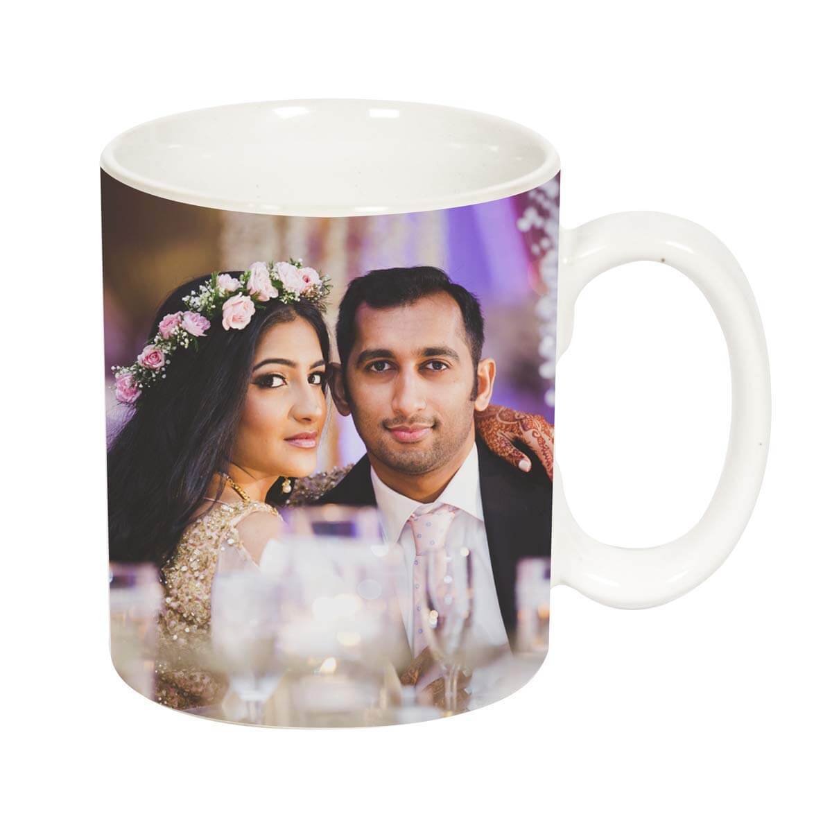 Personalised White Picture Mug