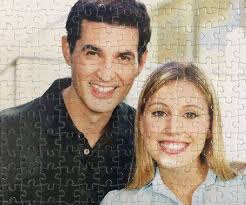 Personalized Square Puzzle for Love