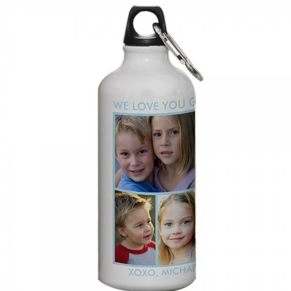 Customized Photo Printed Sipper Water Bottle