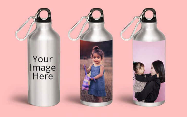 Customized Photo Printed Sipper Water Bottle