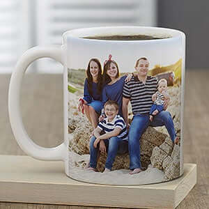 Personalised White Picture Mug