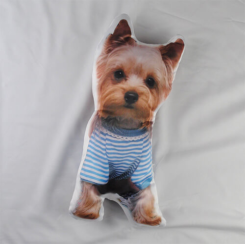 Pet Photo Shape Customized Photo Printed Cushion Pillow